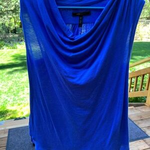 BCBG MaxAzria cobalt women's blouse.